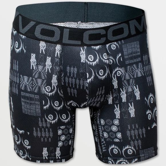 Volcom Stone Mesh Peace Boxer Briefs 3 Pack NIB - Picture 3 of 9